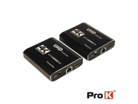 Extensor de Sinal HDMI 1.4 via RJ45 CAT5E/6 120 m PROK Extensor de Sinal HDMI 1.4 via RJ45 CAT5E/6 120 m PROK